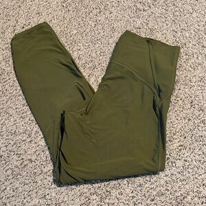 Old Navy high rise active olive green leggings